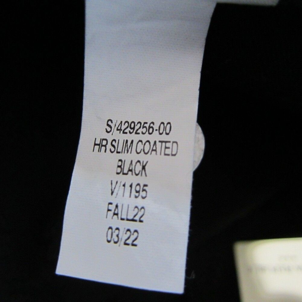 Banana Republic High Rise Skinny Coated Black Ankle Jeans Size 28, 6 Petite New! - Picture 12 of 13